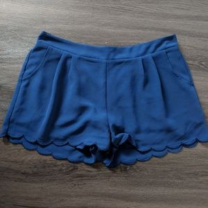 Chiffon shorts